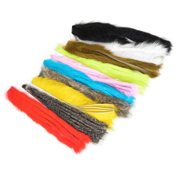 Zonker Strips 3mm in der Gruppe Haken & Zubehör / Fliegenbinden / Fliegenbindematerial / Haar Material / Zonker bei Sportfiskeprylar.se (VD50-90110r)