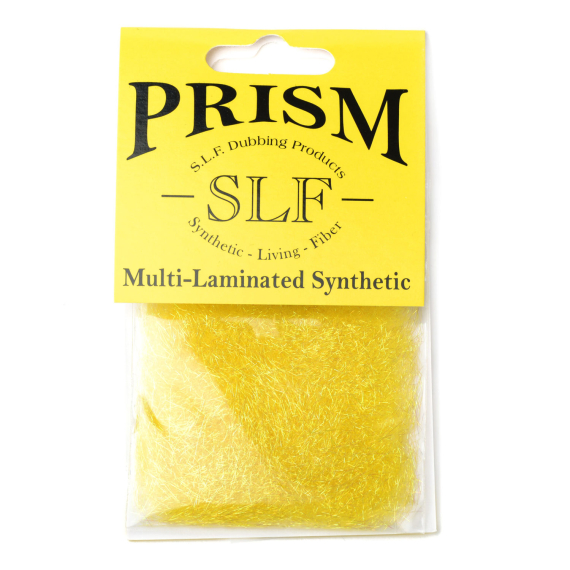 SLF-Prism Dubbing - Bright Yellow in der Gruppe Haken & Zubehör / Fliegenbinden / Fliegenbindematerial / Dubbing bei Sportfiskeprylar.se (W-SLFP018)