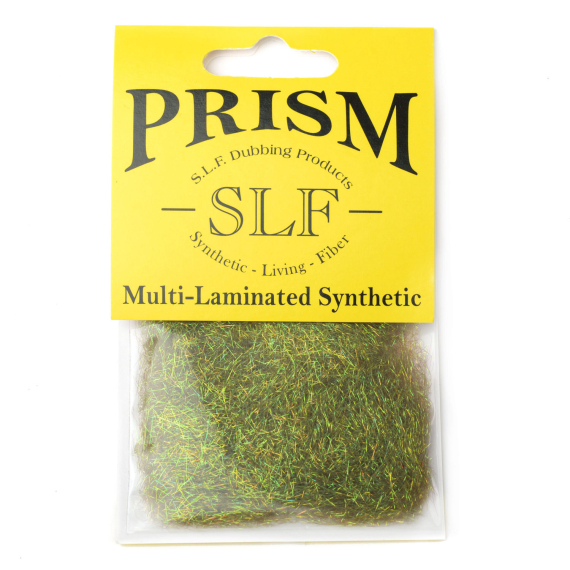 SLF-Prism Dubbing - Light Olive in der Gruppe Haken & Zubehör / Fliegenbinden / Fliegenbindematerial / Dubbing bei Sportfiskeprylar.se (W-SLFP060)