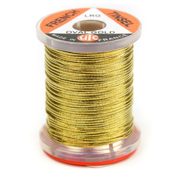 French Tinsel Gold in der Gruppe Haken & Zubehör / Fliegenbinden / Fliegenbindematerial / Tinsel bei Sportfiskeprylar.se (W-TSOG3r)