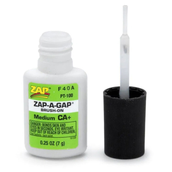 Zap-A-Gap Brush-On - Superlim m/pensel in der Gruppe Werkzeuge & Zubehör / Sekundenkleber & Epoxy / Sekundenkleber bei Sportfiskeprylar.se (ZF13)