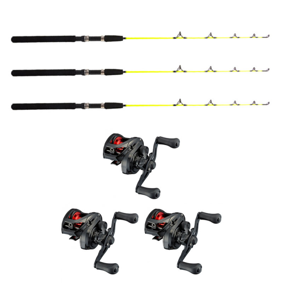 Daiwa PR100L / Fladen Ice Pike 115cm Vänster 3-Pack in der Gruppe Angelmethoden / Eisangeln / Eisangel Sets / Eisangelsets bei Sportfiskeprylar.se (daiwapr3pcs-set)