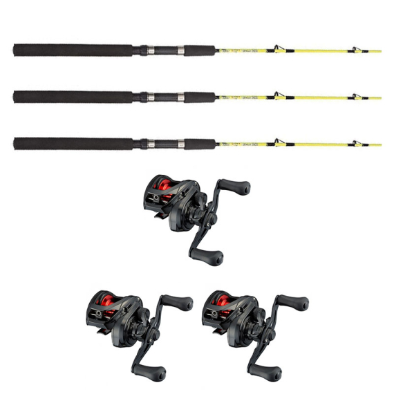 Daiwa PR100L/Fladen Ice Pike 130cm Combo Vänster 3-Pack in der Gruppe Angelmethoden / Eisangeln / Eisangel Sets / Eisangelsets bei Sportfiskeprylar.se (daiwaprfladen1303pcsset)