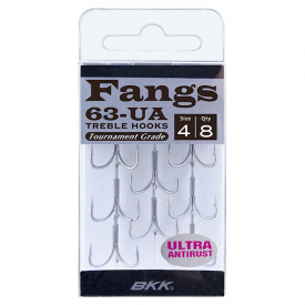 Musky Innovations Plasma Point Treble Hooks (5pcs) - 8/0