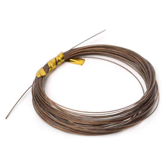 Partridge Bauer Pike Leader Wire 60lb - Brown in der Gruppe Haken & Zubehör / Vorfächer & Vorfachmaterial / Vorfachmaterial bei Sportfiskeprylar.se (ph-aw49-60-5b)