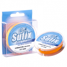 Sufix Ice Magic Mono Schnur Gelb/Orange 50m