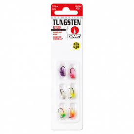 Blue Fox Tungsten Fly Jig Kit Glow (6pcs)