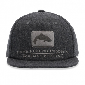 Simms Wool Trout Icon Cap Graphite