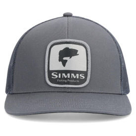 Simms Double Haul Icon Trucker Bass Gunmetal