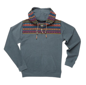 Howler Shaman Hoodie Smoked Blue Helio Jacquard