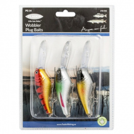 Fladen Wobbler 12cm Fat Shad Floating 3pcs