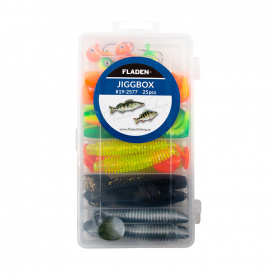 Fladen Shad Gummifische in Box 10cm, 25pcs