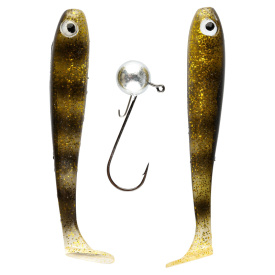 IFISH The Demon Shad 2pcs inc. Jighead