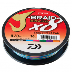 Daiwa J-braid Grand X8 Multi Color 500m