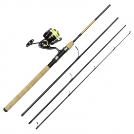 Daiwa Crossfire LT4000-C Gold Rush 10' 4pc 20-60G/0.25YL