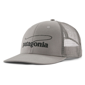 Patagonia Take a Stand Trucker Hat - Casting Logo: Forever Grey