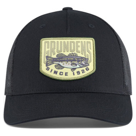 Grundéns Bass Patch Trucker Black