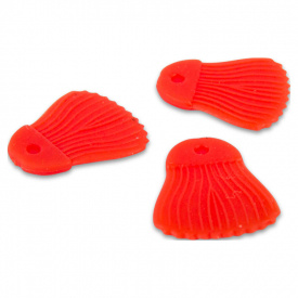 Fox Rage Predator Bait Fins Red 25pcs