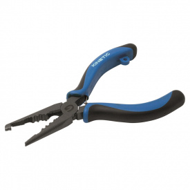 Kinetic CS Heavy Duty Splitring Plier 6,5'' Curved Nose Blue/Black