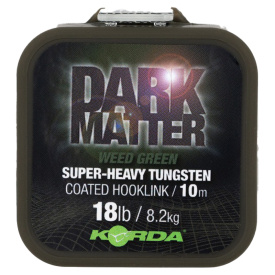 Korda Dark Matter Tungsten Coated Braid Green 10m