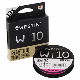 Westin W10 13-Braid Cast 'N' Jig 110m Pickled Pink