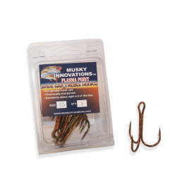 Musky Innovations Plasma Point Treble Hooks (5pcs)