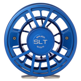 Bauer SLT Fly Reel Blue & Silver