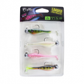 Fox Rage UV Mini Fry Loaded Mix Pack 7cm 5g 1/0