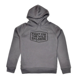 Frödin 'Wild Salmon' Hoodie - Graphite Grey