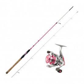 Okuma Pink Pearl V2 Spinning Combo