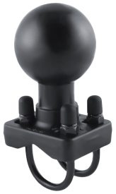 RAM Double U-Bolt Ball Base for 1'' - 1.25'' Rails (Unpacked)