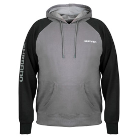 Shimano Pull Over Hoodie Grey