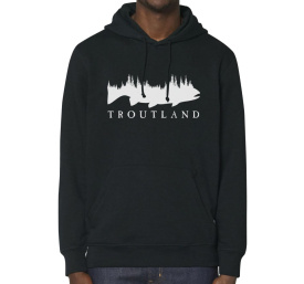 Troutland Hoodie Black