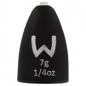 Westin Add-It Tungsten Bullet Weights Matte Black