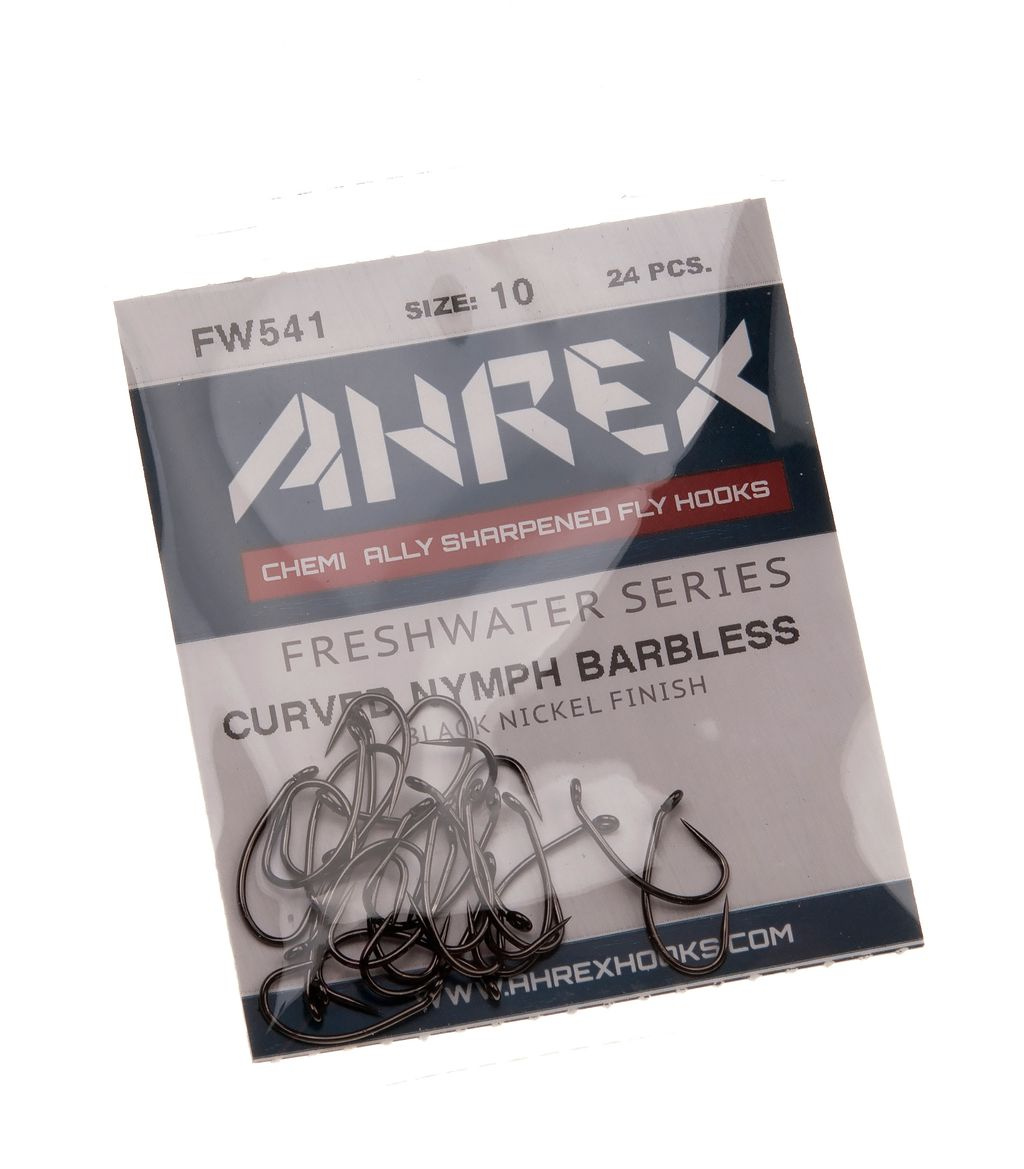 Ahrex FW541 - Curved Nymph - Barbless