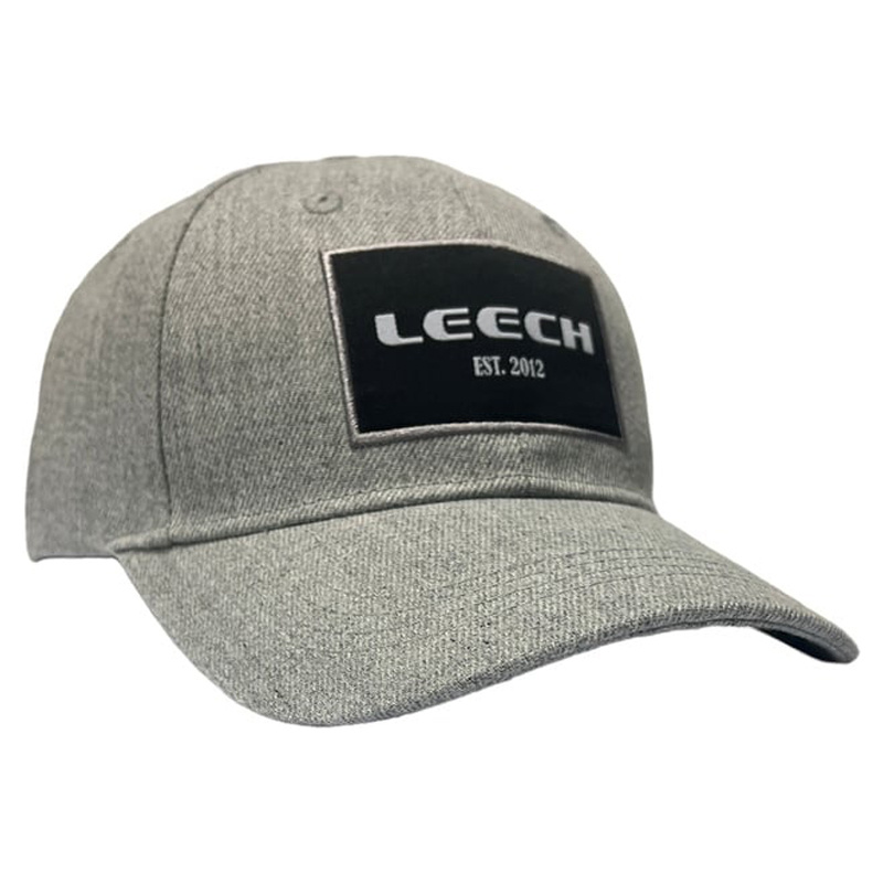 Leech Cap Grey Badge