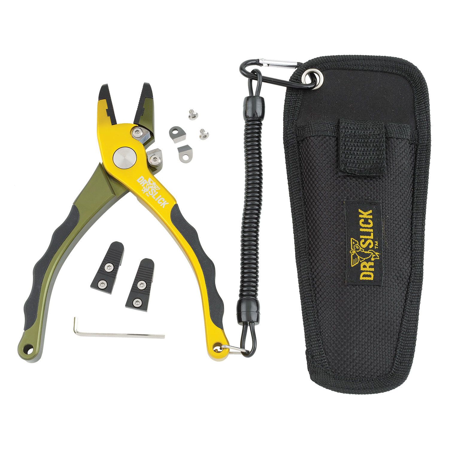 DR Slick Typhoon Plier 6-1/2\'\' w/ TC Cutters Black Coated